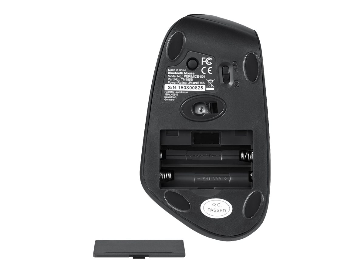 Perixx PERIMICE-804 - Maus - Bluetooth 3.0 - Schwarz