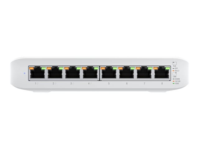 Ubiquiti UniFi Switch Lite USW-Lite-8-POE - Switch - 8 Anschlüsse - managed