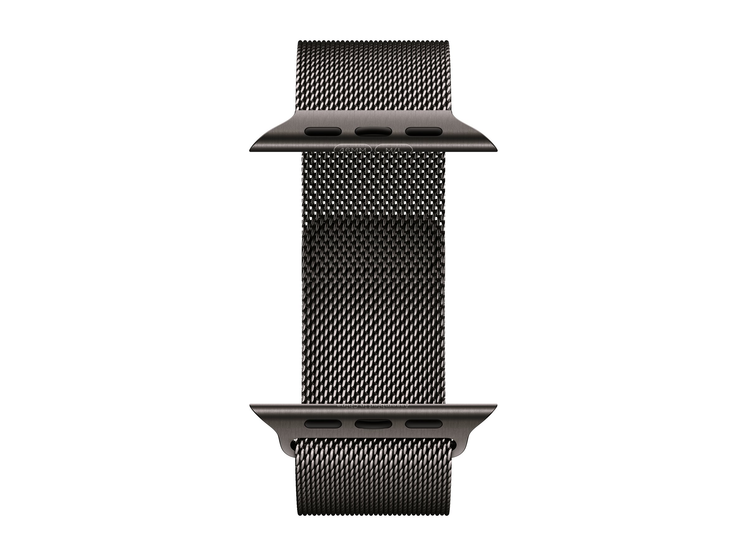 Apple Watch Series 10 GPS + Cellular 46mm Slate Titanium Case mit Slate Milanese Band - M/L (MWYW3QF/A)