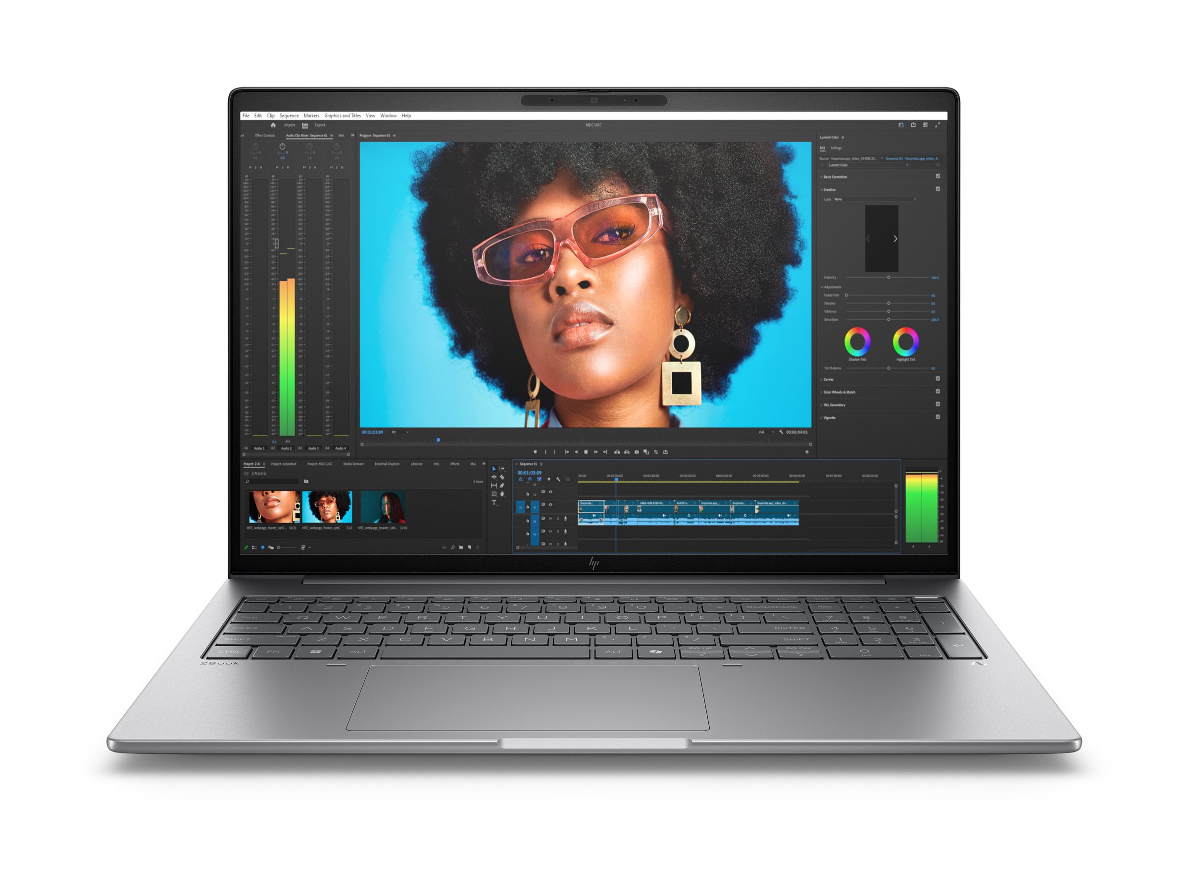 HP ZBook 8 G1i Mobile Workstation - 40.6 cm (16") - Core Ultra 7 265H - vPro Enterprise - 64 GB RAM - 2 TB SSD - Deutsch