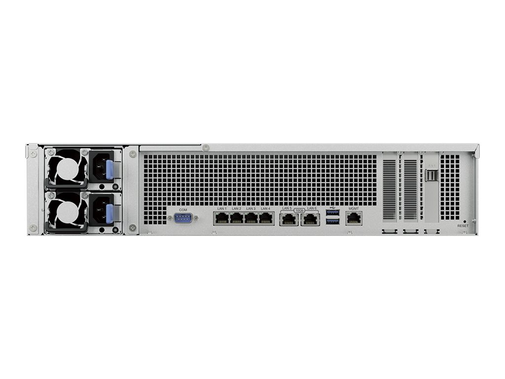 Synology SA3610 - NAS-Server - 12 Schächte - Rack - einbaufähig - SATA 6Gb/s / SAS - RAID RAID F1, JBOD, RAID 0, 1, 5, 6, 10 - RAM 16 GB - Gigabit Ethernet / 10 Gigabit Ethernet - iSCSI Support - 2U