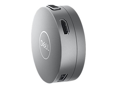 Dell Mobile Adapter DA310 - Dockingstation - USB-C - VGA
HDMI
DP
USB-C - GigE