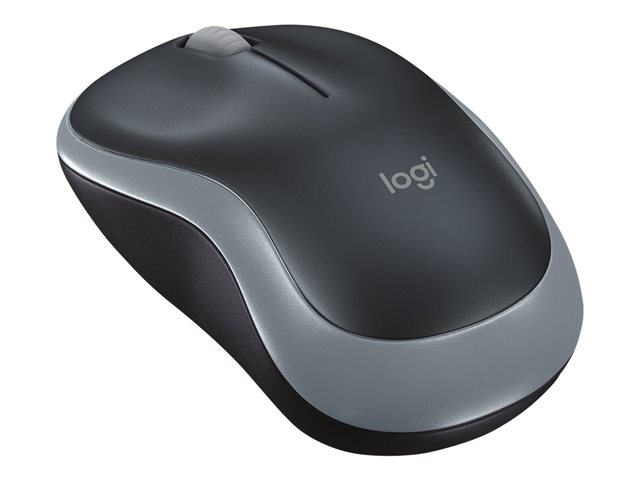 Logitech M185 - Maus - 2.4 GHz - Grau