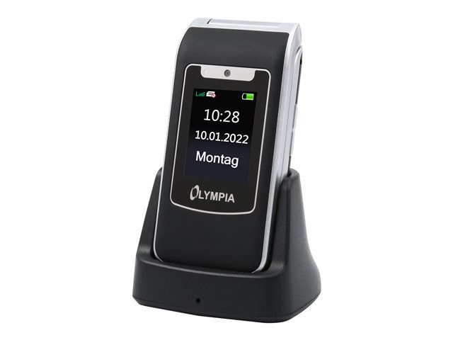 OLYMPIA Style Duo - Schwarz - 4G Feature Phone - GSM