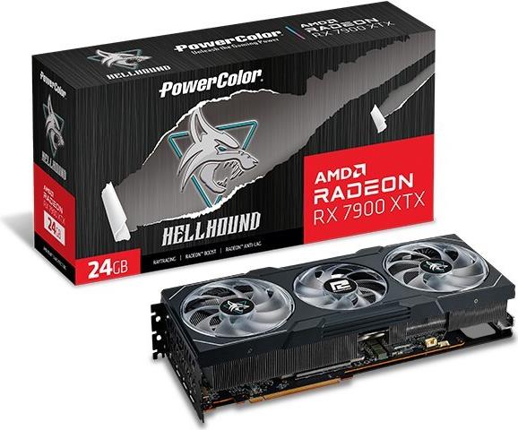 AMD Radeon RX 7900 XTX HELLHOUND 24GB GDDR6 Grafikkarte HDMI/3xDP