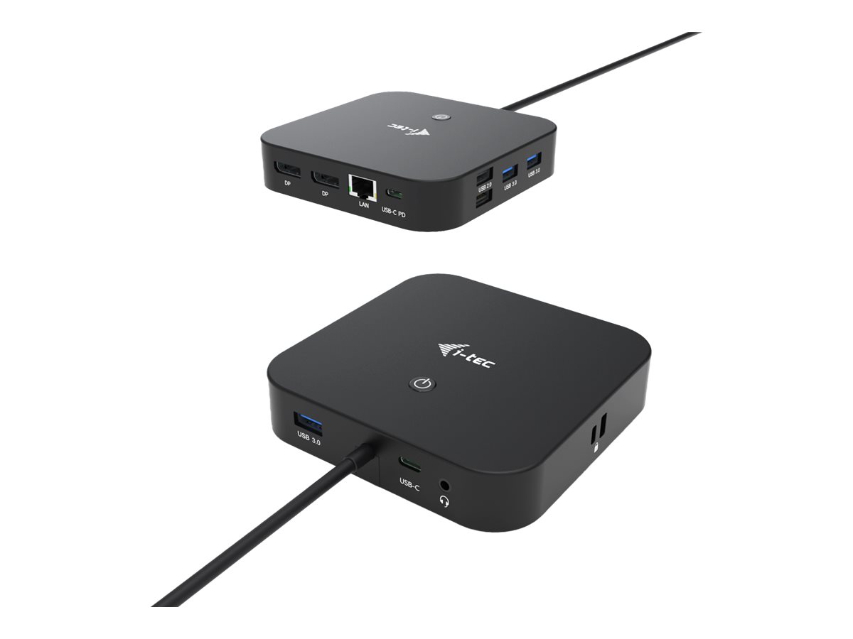 i-tec Dockingstation USB-C Dual 4K PD 100W inkl. Netzteil
