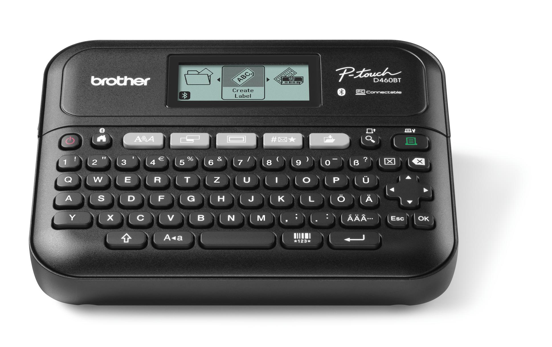 Brother P-Touch PT-D460BTVP - Beschriftungsgerät - s/w - Thermotransfer