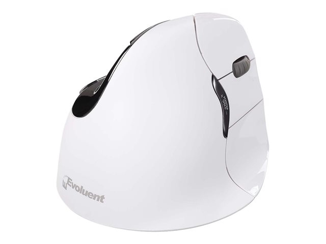 Evoluent VerticalMouse 4 Right Mac - vertikale Maus - Bluetooth - weiß