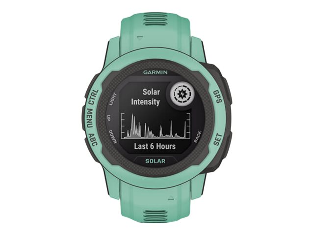 Garmin Instinct 2S Solar - Neo Tropic - Sportuhr mit Band - 32 MB