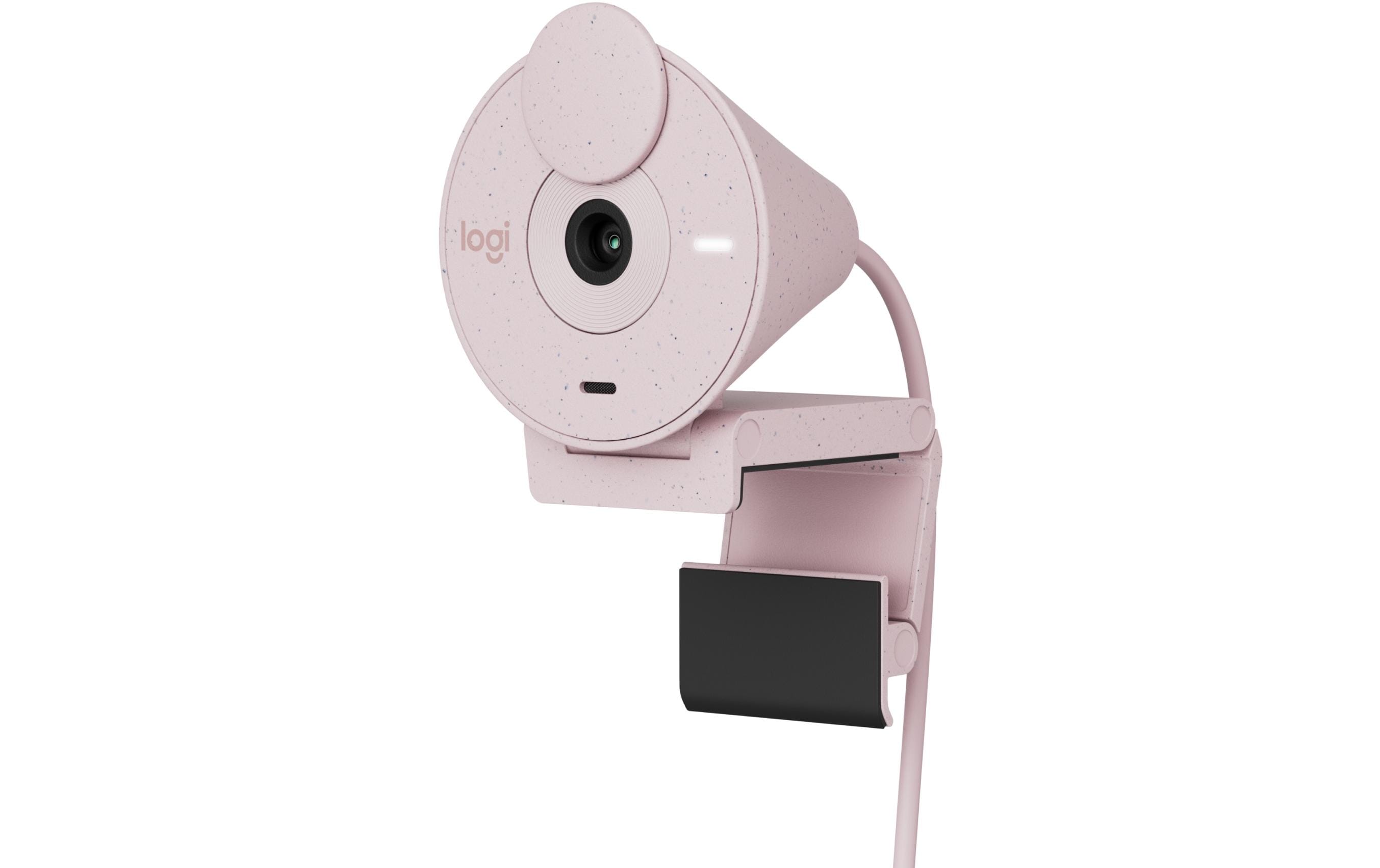 Logitech BRIO 300 - Webcam - Rose - 2 MP - 1920 x 1080 - 1080p, 720p - Audio - USB-C