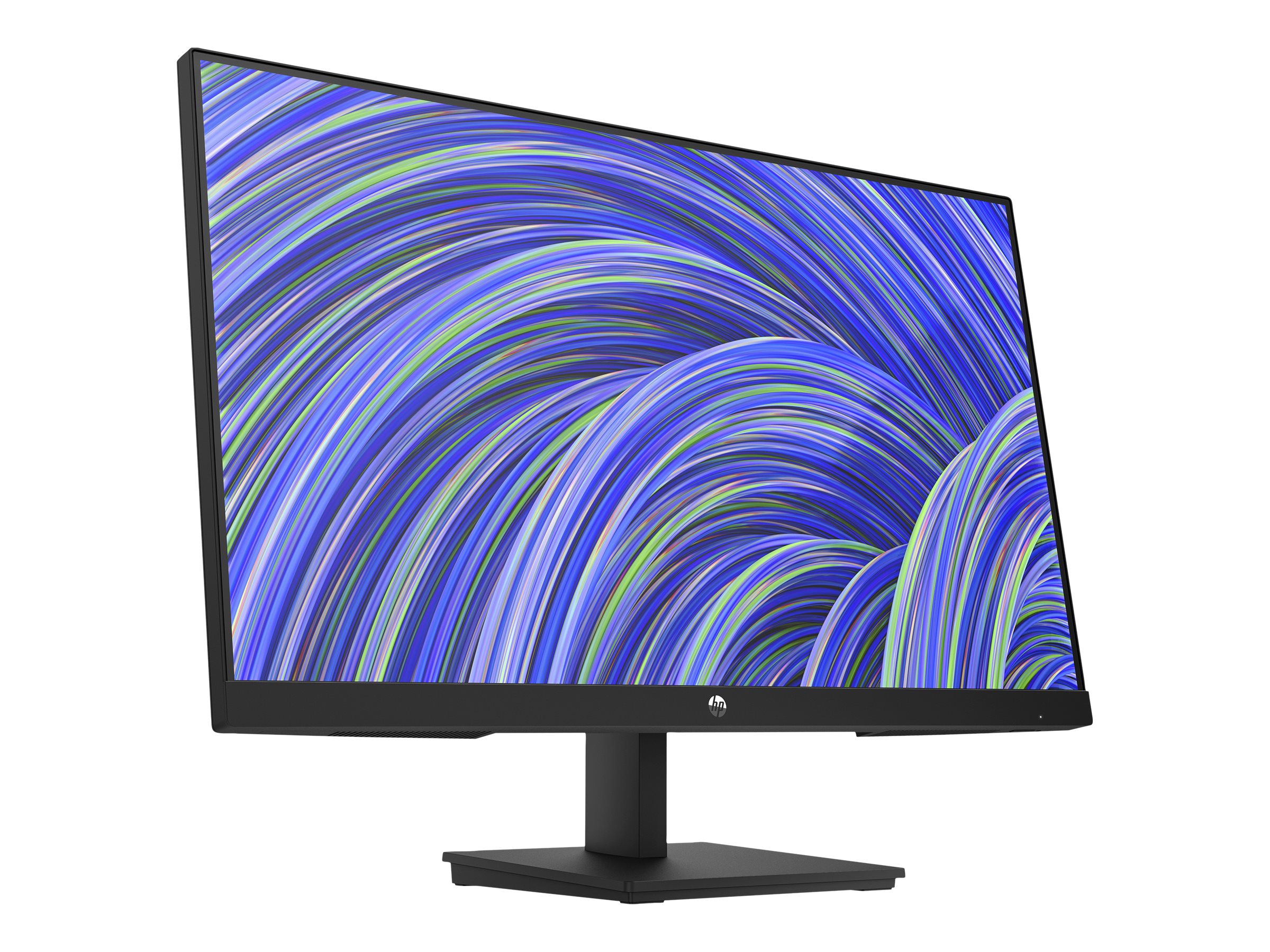HP V24i G5 - LED-Monitor - 61 cm (24") (23.8" sichtbar) - 1920 x 1080 Full HD (1080p) @ 75 Hz - IPS - 250 cd/m² - 1000:1 - 5 ms - HDMI, VGA, DisplayPort