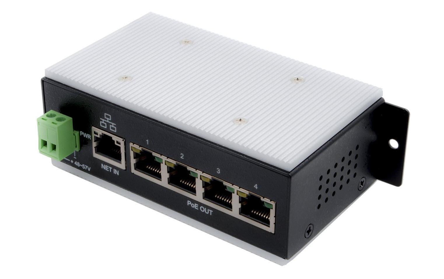 Exsys PoE Switch EX-6100PoE 5 Port