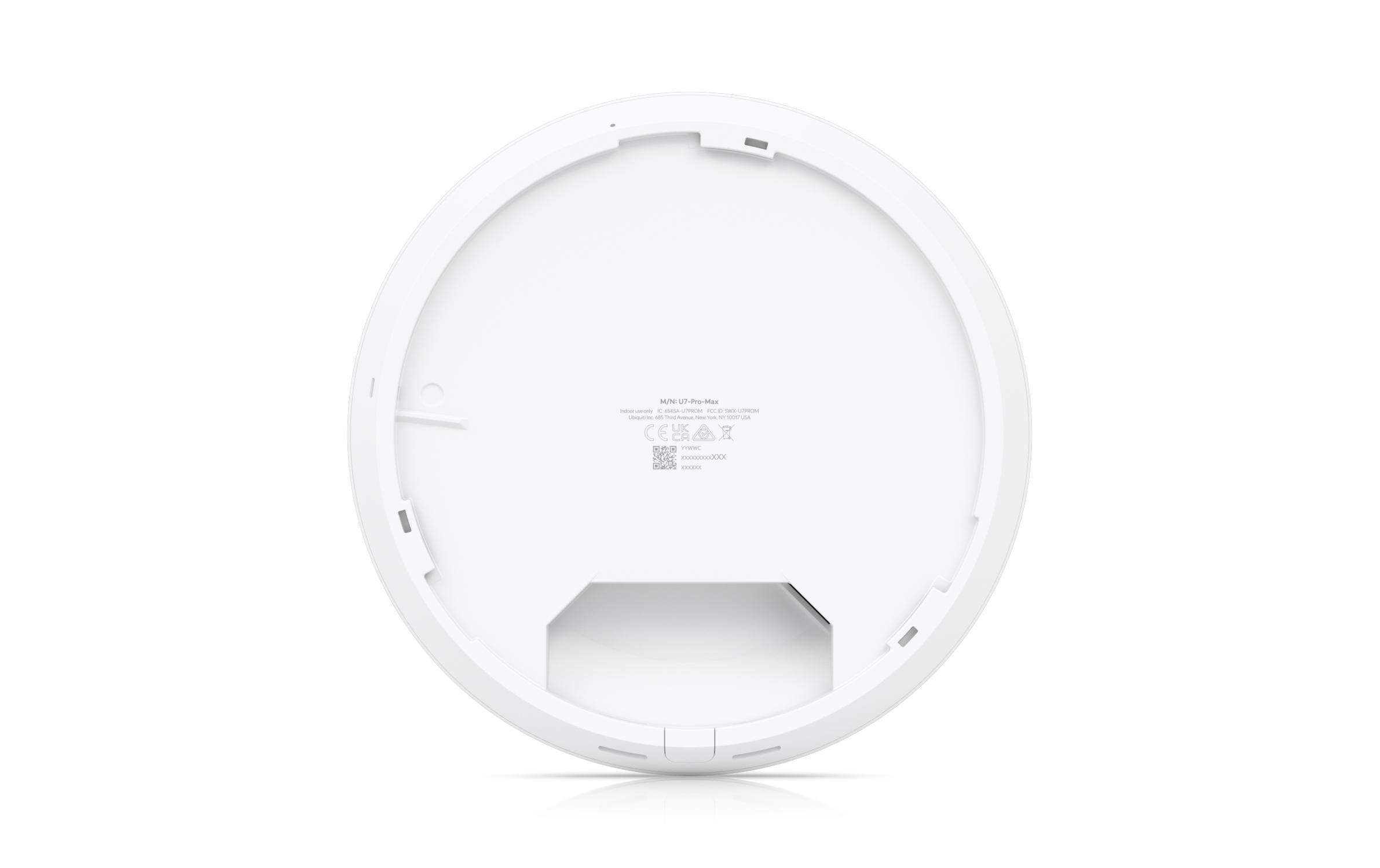 Ubiquiti UniFi U7 Pro Max - Accesspoint - Wi-Fi 7 - Wi-Fi 7 - 2.4 GHz, 5 GHz, 6 GHz - Wand- / Deckenmontage