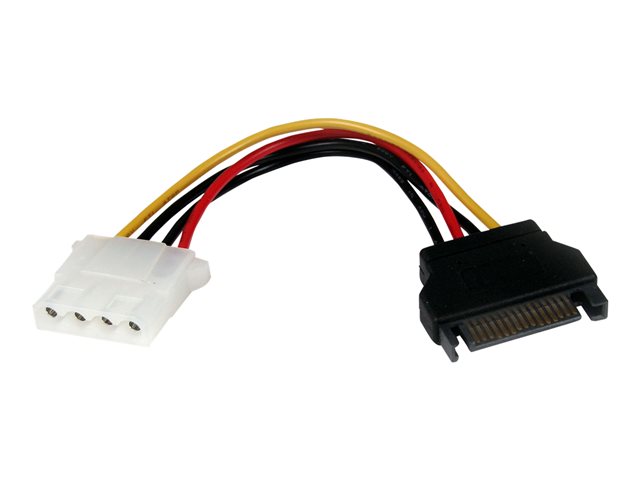 StarTech.com 15cm SATA auf LP4 Stromadapter - Bu/St - Netzteil - SATA-Stromstecker zu interne Stromversorgung
4-polig - 15 cm