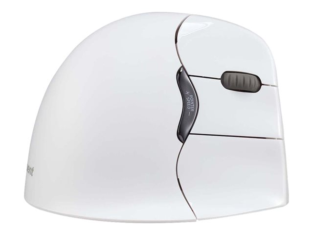 Evoluent VerticalMouse 4 Right Mac - vertikale Maus - Bluetooth - weiß
