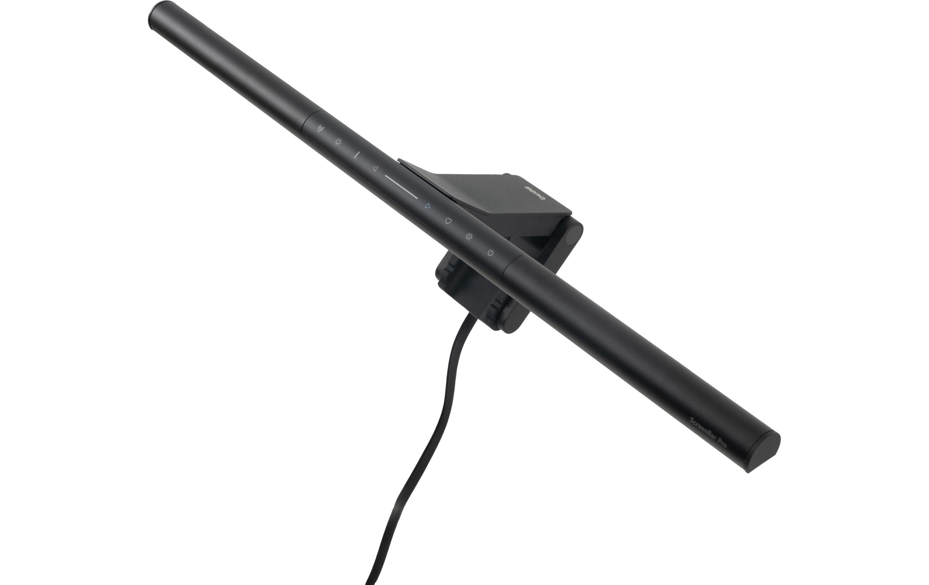 BenQ Screenbar Pro Monitor Lampe - Lichtfarbe: 2.700 Kelvin warmw. / 6.500 Kelvin tageslichtw. [Energieklasse G] (9H.W4KWT.ES1)