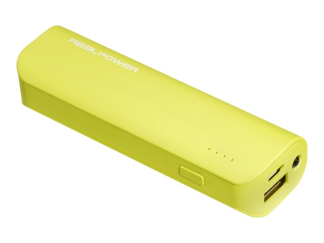 Realpower PB-2600 Powerbank - Li-Pol - USB