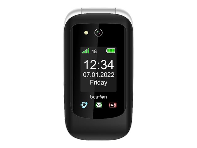 Bea-fon Silver Line SL720i - schwarz-silbern - 4G Feature Phone - GSM
