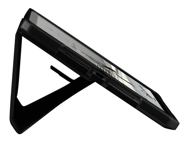 UAG Rugged Case for iPad 10.2-in (7/8 Gen, 2019/2020) - Metropolis Black - Flip-Hülle für Tablet - composite - Schwarz - 10.2" - für Apple 10.2-inch iPad (7. Generation, 8. Generation)