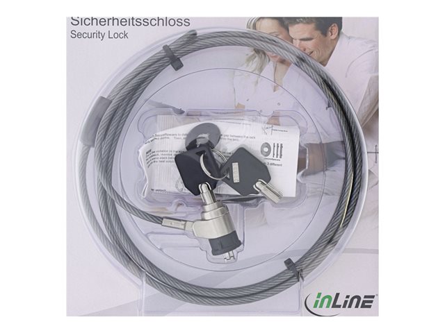 InLine - Sicherheitskabelschloss