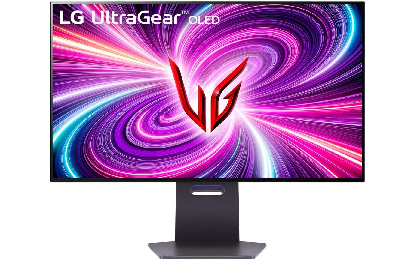 LG UltraGear 32GS94UX-B - OLED-Monitor - Gaming - 81.3 cm (32") (31.5" sichtbar) - 3840 x 2160 4K UHD (2160p) @ 480 Hz - 275 cd/m² - 1500000:1 - DisplayHDR 400 True Black - 0.03 ms - 2xHDMI, DisplayPort - Lautsprecher