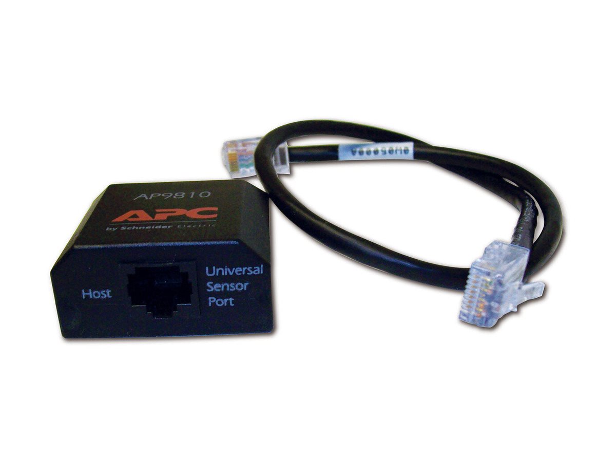 APC Dry Contact I/O Accessory - Netzwerkadapterkit - Schwarz - für P/N: SMX1500RM2UCNC, SMX750C, SRTL10KRM4UT, SRTL2K2RM1UWNC, SRTL3KRM1UC, SRTL8KRM4UT