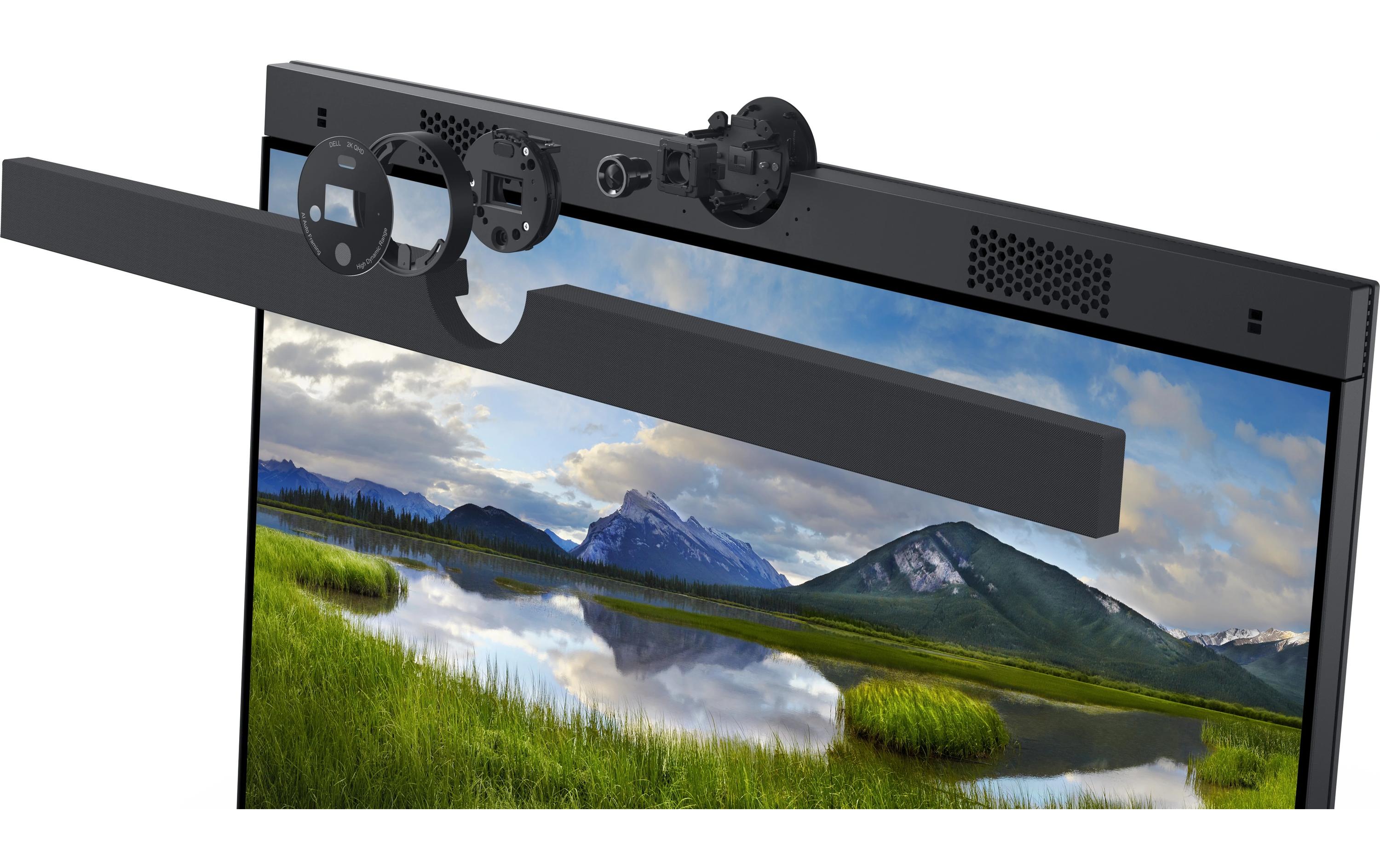 Dell 24 Video Conferencing Monitor P2424HEB - LED-Monitor - 61 cm (24") (23.8" sichtbar) - 1920 x 1080 Full HD (1080p) @ 60 Hz - IPS - 250 cd/m² - 1000:1 - 5 ms - HDMI, DisplayPort, USB-C - Lautsprecher - BTO 