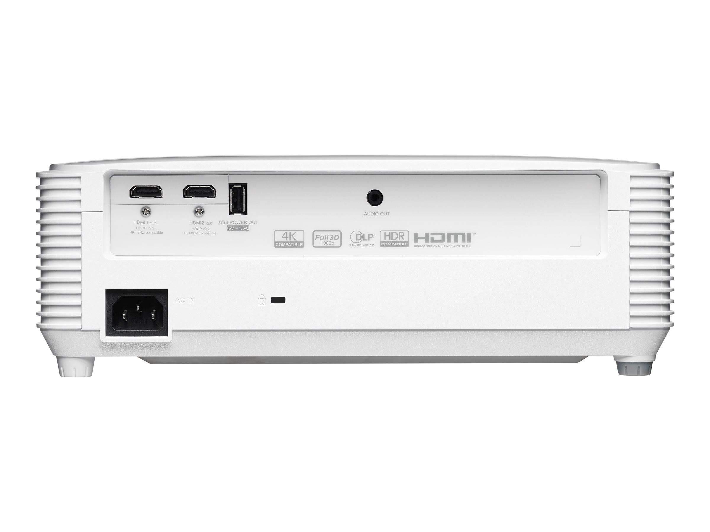 Optoma EH401 - DLP-Projektor - tragbar - 3D - weiß