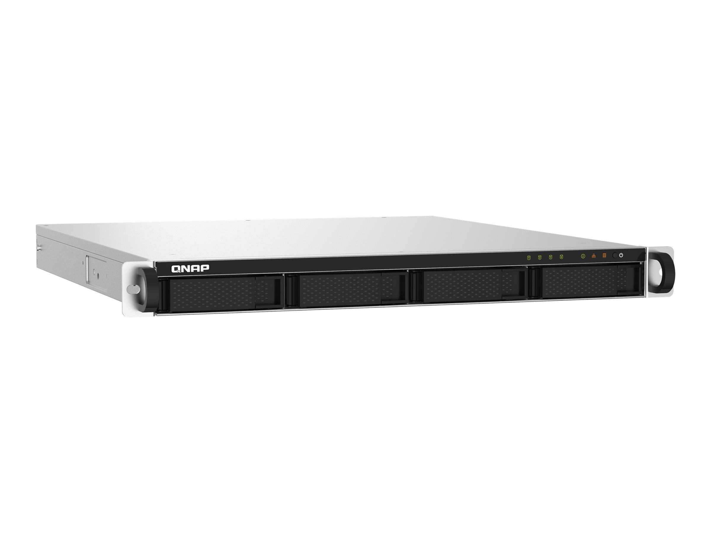 QNAP TS-432PXU-RP - NAS-Server - 4 Schächte - Rack - einbaufähig - SATA 6Gb/s - RAID RAID 0, 1, 5, 6, 10, JBOD - RAM 2 GB - Gigabit Ethernet / 2.5 Gigabit Ethernet / 10 Gigabit Ethernet - iSCSI Support - 1U