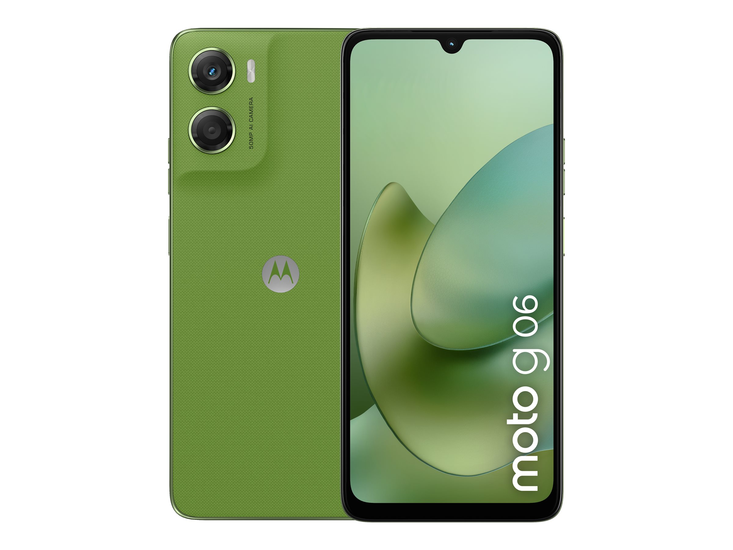 Motorola Moto G06 - 4G Smartphone - Dual-SIM - RAM 4 GB / Interner Speicher 256 GB - microSD slot - LCD-Anzeige - 6.88" - 1640 x 720 Pixel (120 Hz) - rear camera 50 MP - front camera 8 MP - pantone tendril