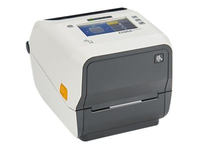 Zebra ZD621t-HC - Etikettendrucker - Thermotransfer - Rolle (11,8 cm) - 203 dpi - bis zu 203 mm/Sek. - USB 2.0, LAN, seriell, USB-Host - weiß (ZD6AH42-30EF00EZ)