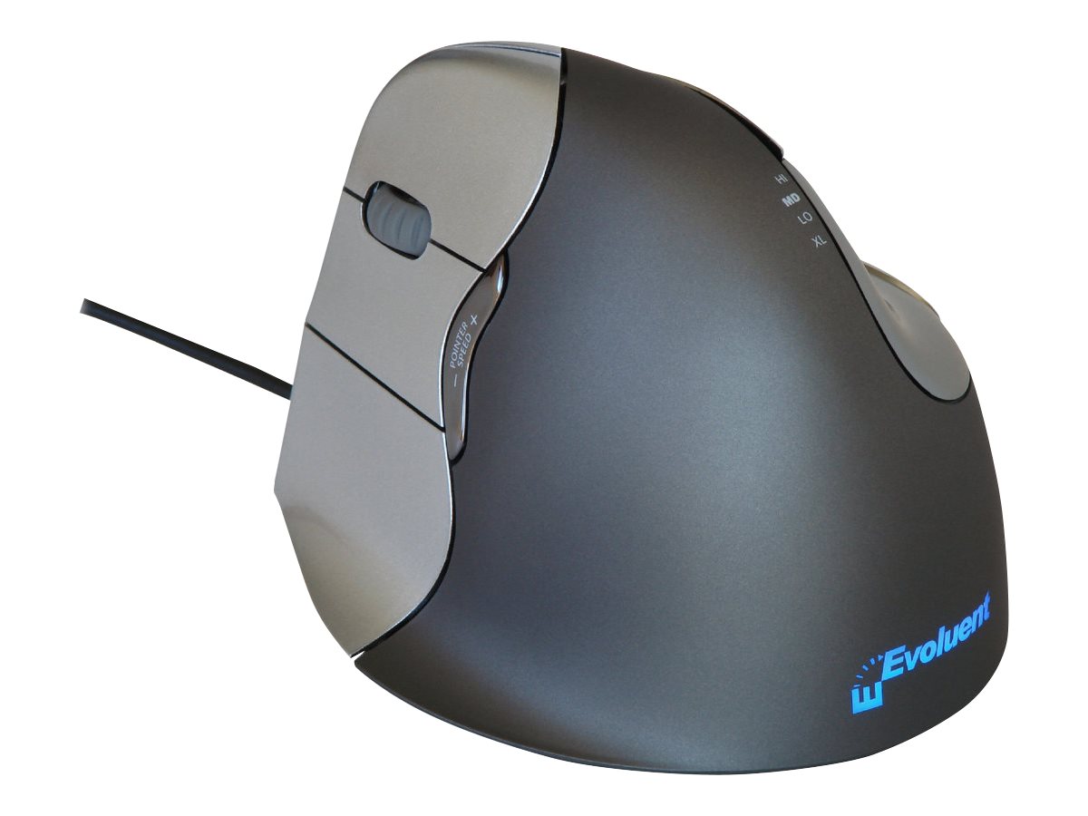 Evoluent Ergonomische Maus Vertical 4 Links