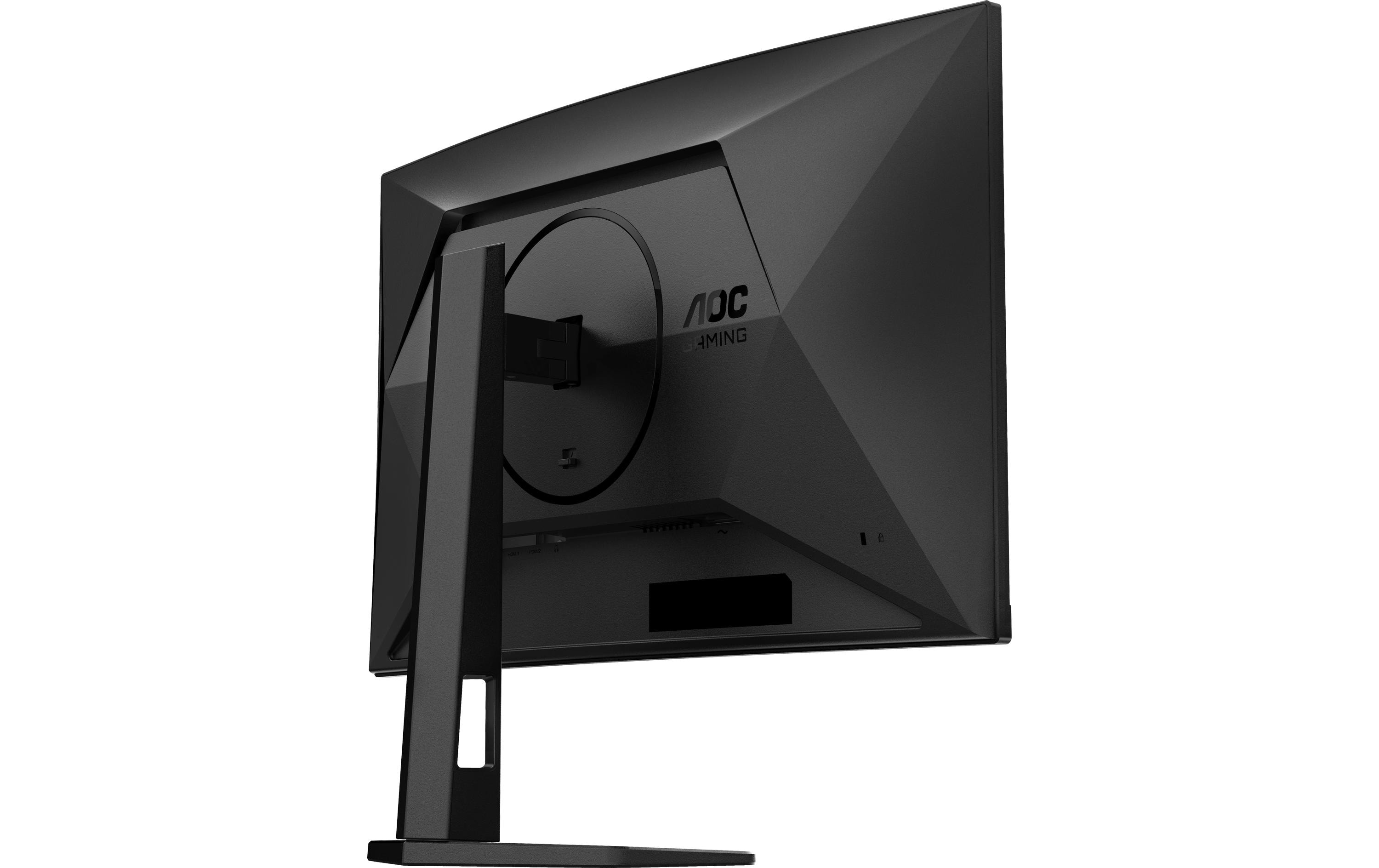 AOC Gaming C27G4ZXU - LED-Monitor - Gaming - gebogen - 68.5 cm (27") - 1920 x 1080 Full HD (1080p) @ 280 Hz - Fast VA - 300 cd/m² - 4000:1 - HDR10 - 0.3 ms - Lautsprecher - Schwarz