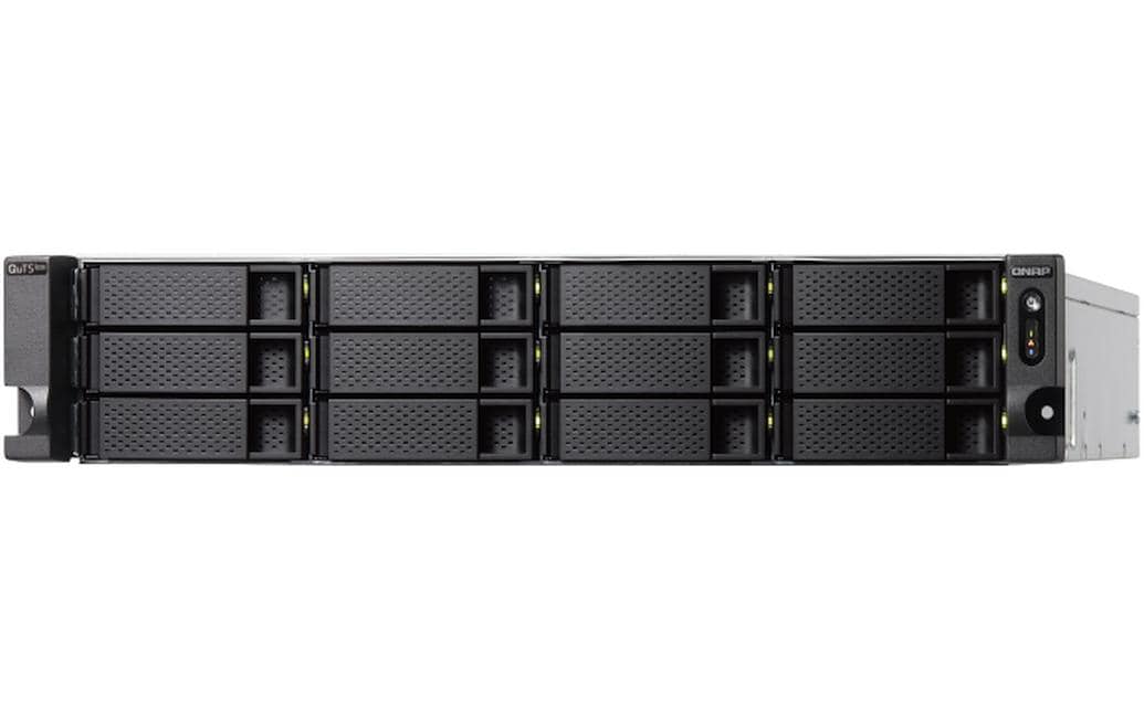 QNAP TS-h1886XU-RP R2 - NAS-Server - 18 Schächte - Rack - einbaufähig - SATA 6Gb/s - RAID RAID 0, 1, 5, 6, 10, 50, JBOD, 60, RAID TP - RAM 32 GB - 2.5 Gigabit Ethernet / 10 Gigabit Ethernet - iSCSI Support - 2U