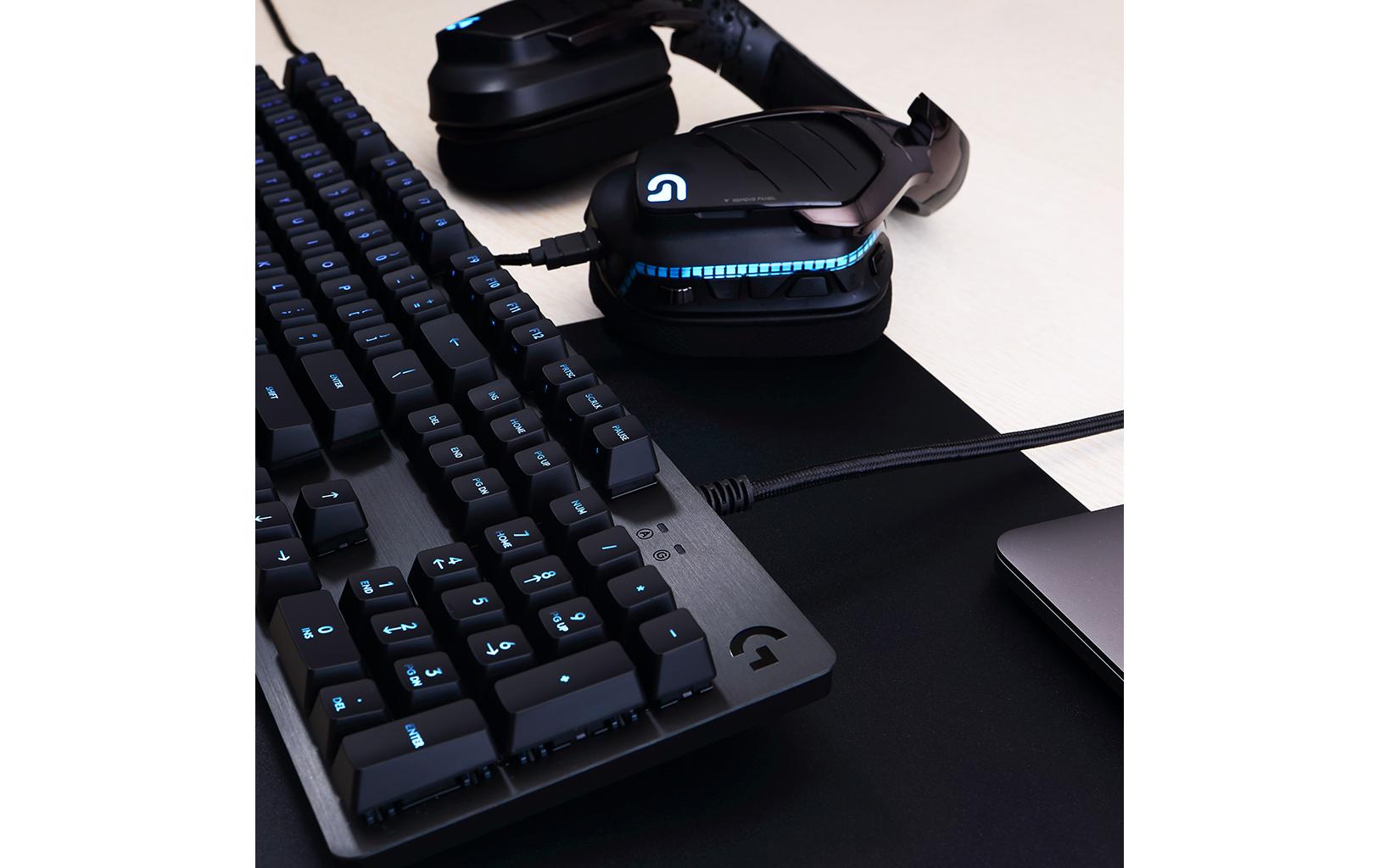 Logitech Gaming-Tastatur G512 GX Brown Carbon