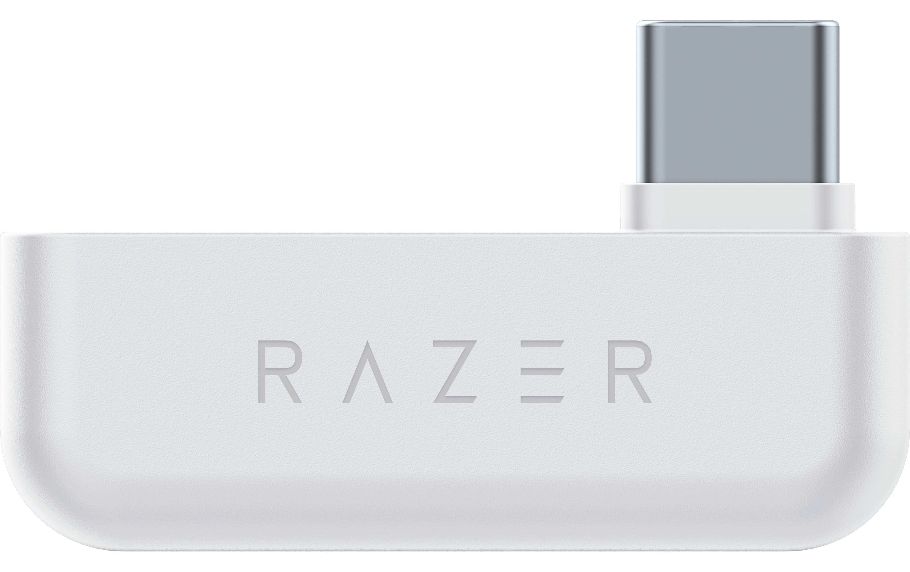 Razer Barracuda X - Headset - ohrumschließend - Bluetooth / 2,4 GHz Funkfrequenz - kabellos, kabelgebunden - 3,5 mm Stecker, USB-C - Geräuschisolierung - Quecksilber