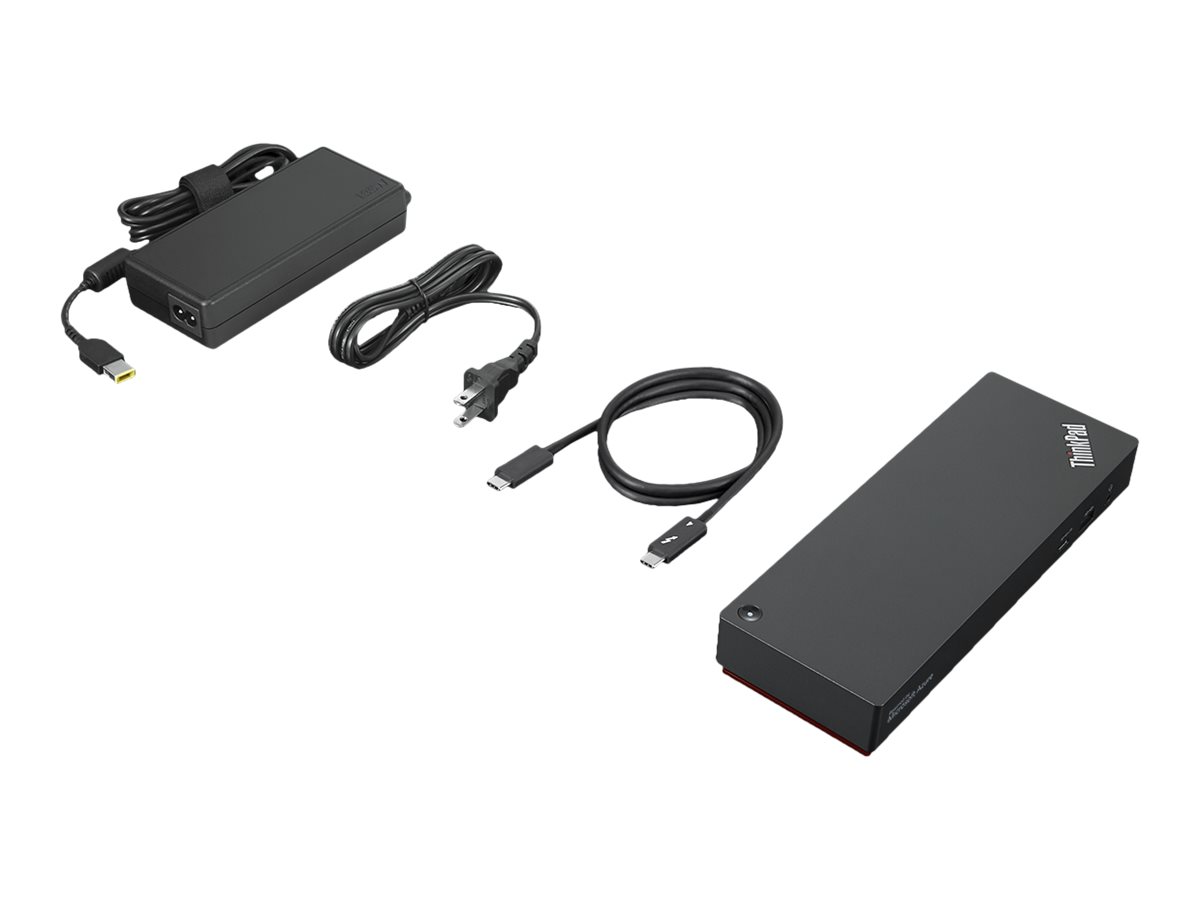 Lenovo ThinkPad Universal Thunderbolt 4 Smart Dock - Dockingstation - Thunderbolt 4 - HDMI
2 x DP
Thunderbolt - 1GbE