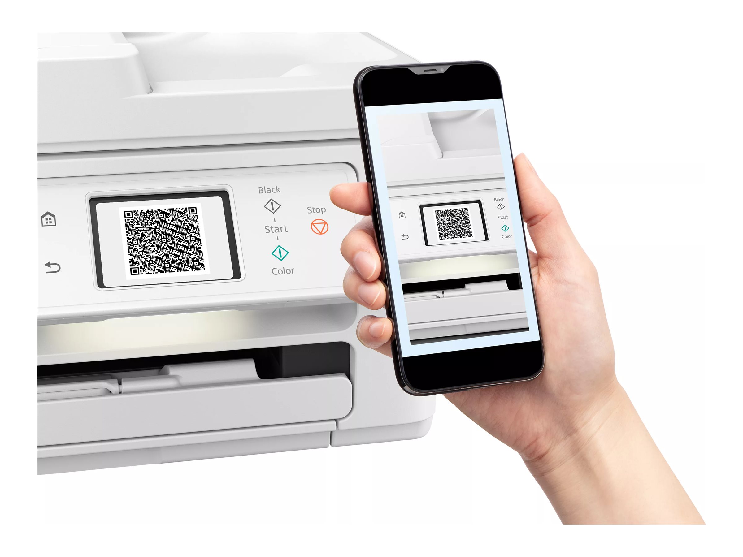 Canon PIXMA TS7750i 3 in 1 Tintenstrahl-Multifunktionsdrucker grau