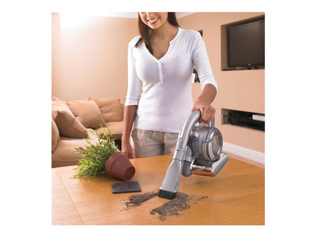 BLACK+DECKER DustBuster Flexi PD1820L - Staubsauger - Handstaubsauger - Black/Chrome