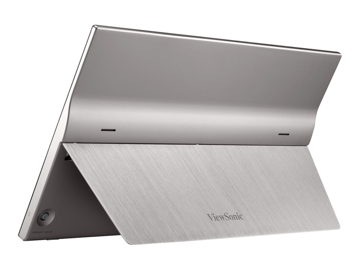 ViewSonic TD1655 - LED-Monitor - 40.6 cm (16") (15.6" sichtbar) - tragbar - Touchscreen - 1920 x 1080 Full HD (1080p) @ 60 Hz - IPS - 250 cd/m² - 800:1 - 6.5 ms - Mini HDMI, USB-C - Lautsprecher