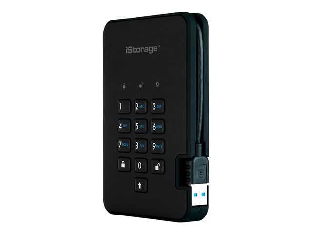 iStorage diskAshur² - Festplatte - 4 TB - USB 3.1 Gen 1 - TAA-konform