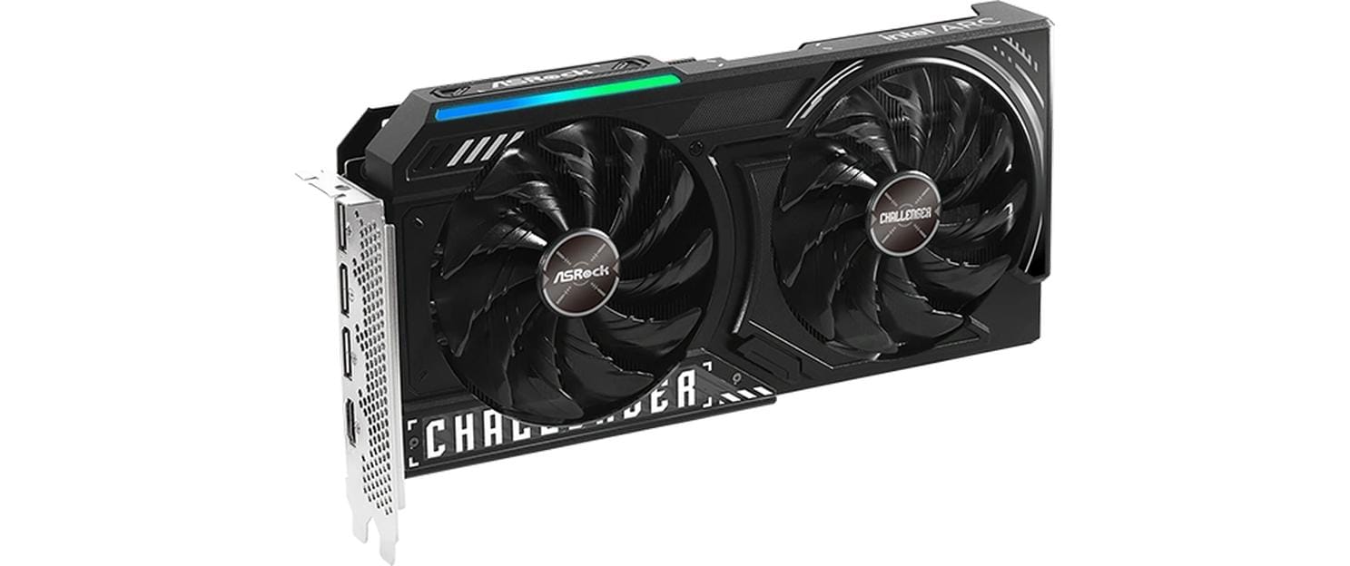 ASRock Challenger Intel Arc B570 10GB OC - Grafikkarten - Arc B570 - 10 GB GDDR6 - PCIe 4.0 x8 - 3 x DisplayPort, HDMI