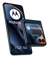 Motorola Solutions Razr 60 Dual Sim - Gibraltar Sea[Energieklasse A] - Mobiltelefon - 256 GB - 4.500 mAh - 17,5 cm - 13 MP - 5G - 188 g