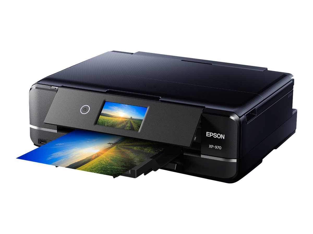 EPSON Expression Photo XP-970 3 in 1 Tintenstrahl-Multifunktionsdrucker schwarz