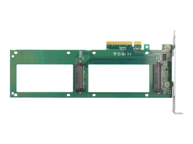 Delock Host Bus Adapter PCI Express x8 - 2x U.2 NVMe SFF-8639