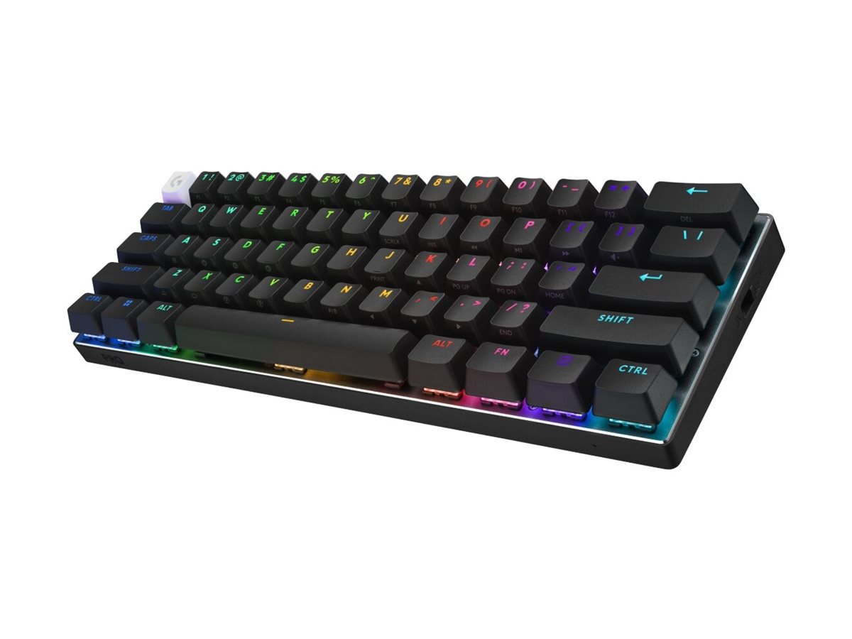 Logitech G PRO X 60 - Tastatur - Gaming - 60% TKL - QWERTY - US International - Schwarz Eingabegerät