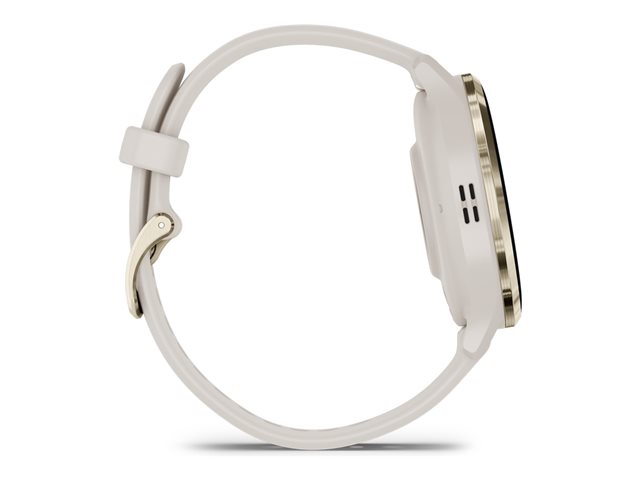 Garmin Venu 3S - Ivory - intelligente Uhr mit Band - 8 GB