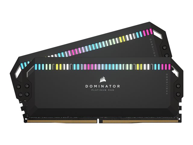 CORSAIR Dominator Platinum RGB - DDR5 - Kit - 64 GB: 2 x 32 GB - DIMM 288-PIN - 5200 MHz / PC5-41600 - ungepuffert