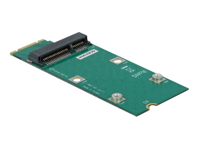 Delock Adapter M.2 Key B+M to Mini PCIe slot (PCIe / USB) - Schnittstellenadapter - M.2 Card - PCIe Mini Card