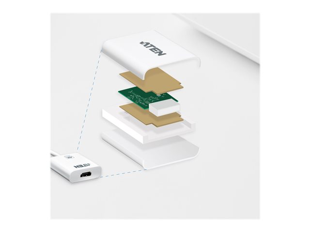 ATEN VC986 DisplayPort to 4K HDMI Active Adapter - Videokonverter